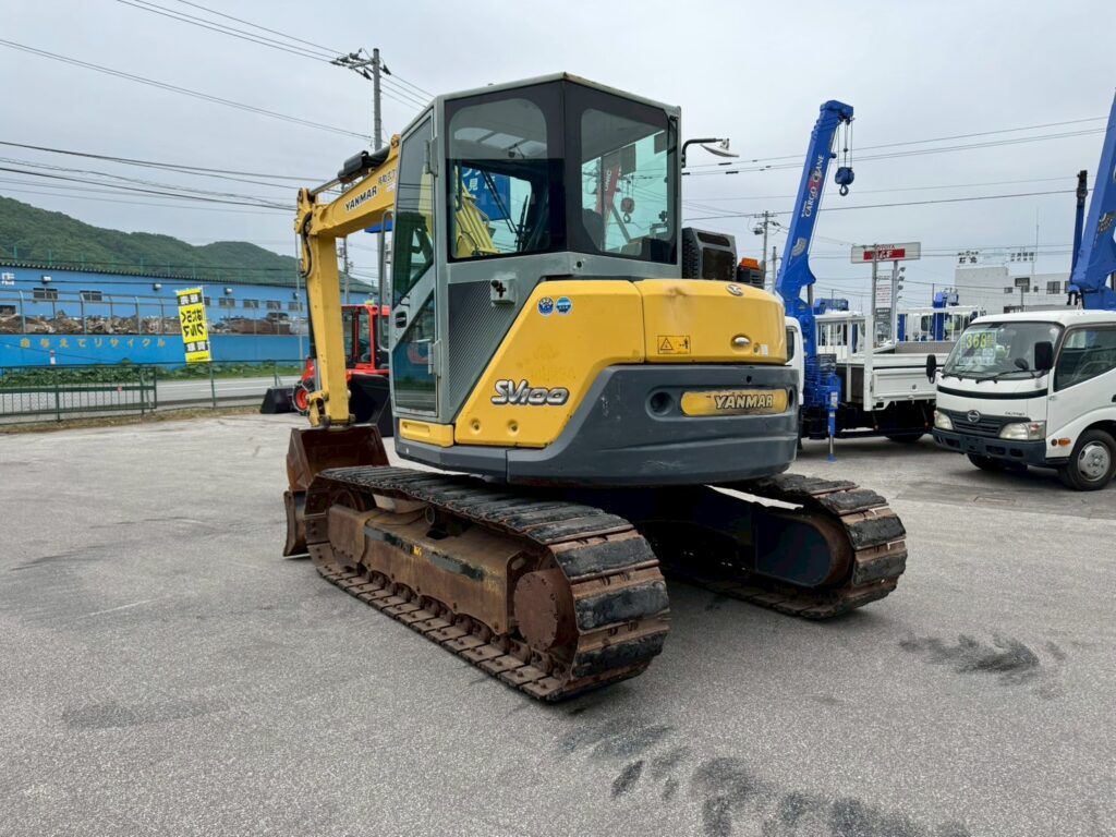 平成24年　ヤンマー 油圧ショベル SV100-1　★後方小旋回　★使用時間2496HR　